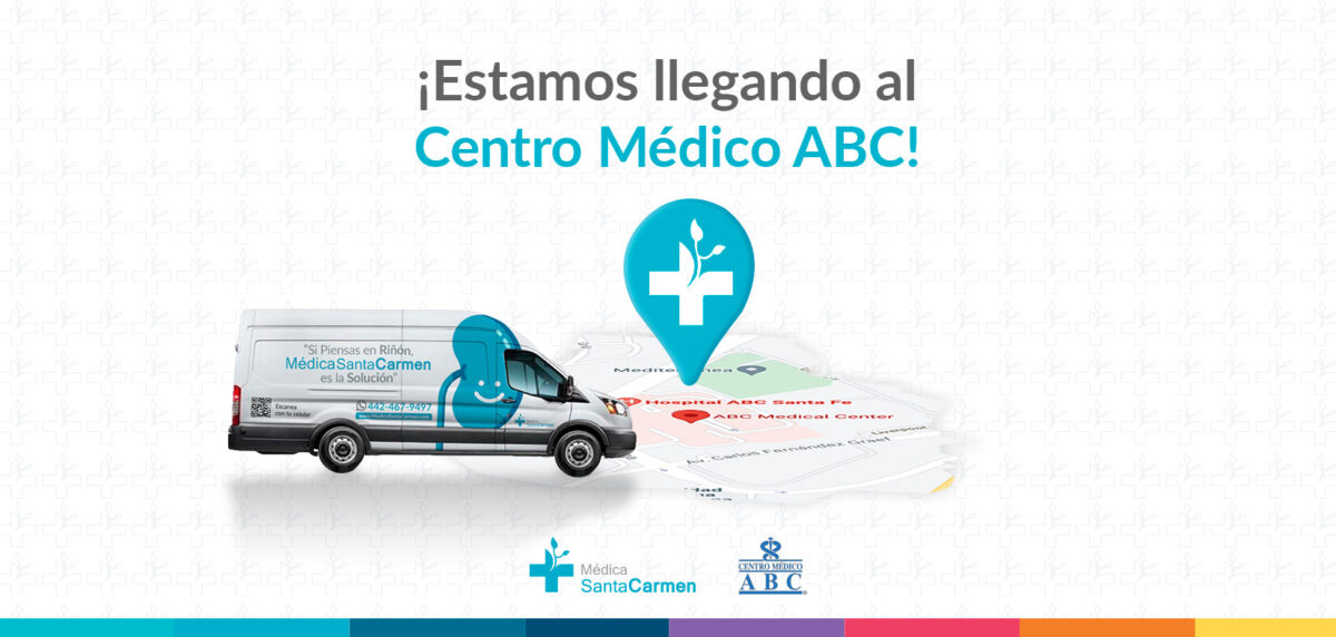 Médica Santa Carmen y el Centro Médico ABC fijan apertura de su nueva clínica de salud renal en la CDMX para este 2022