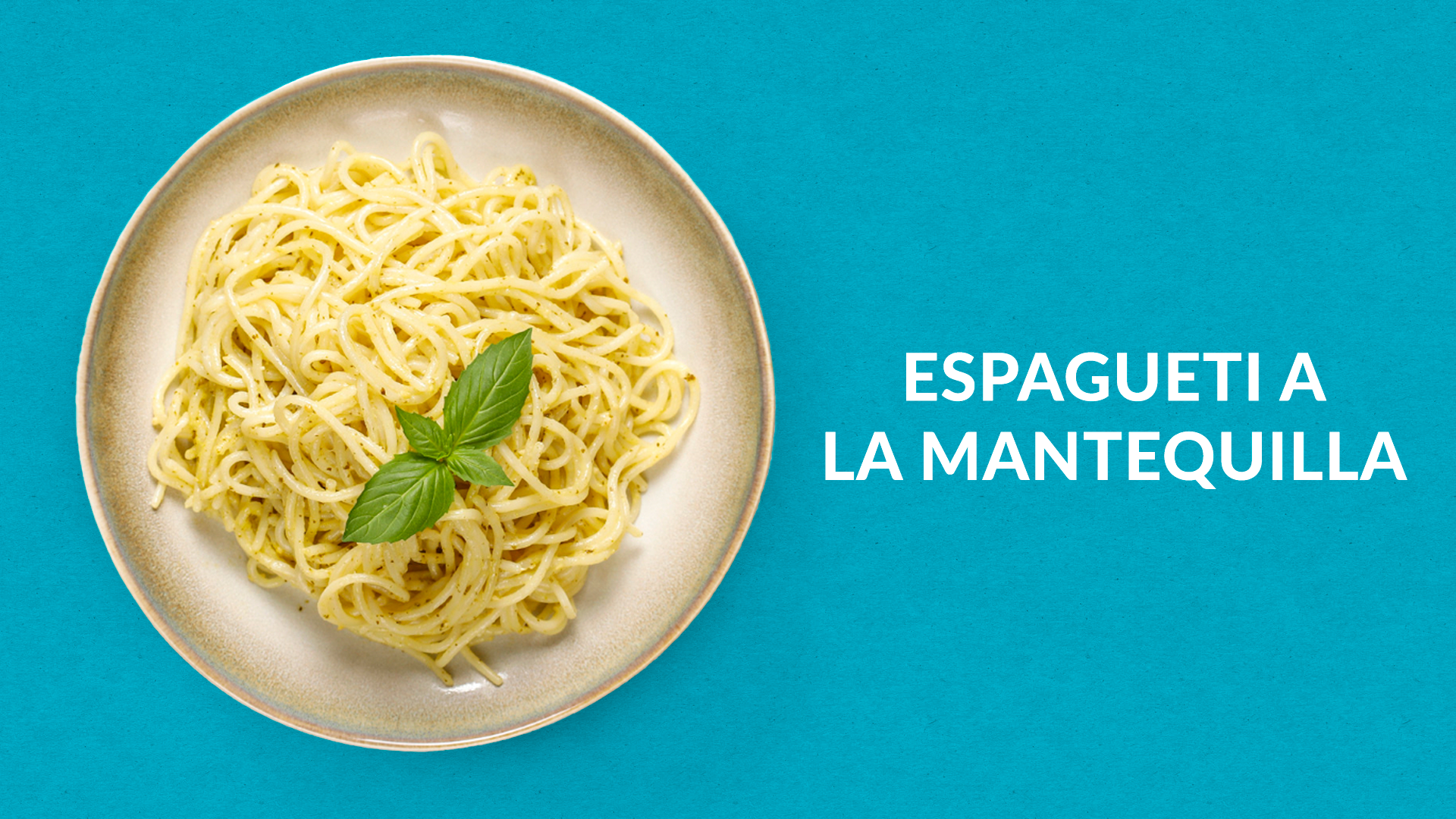 Espagueti a la Mantequilla