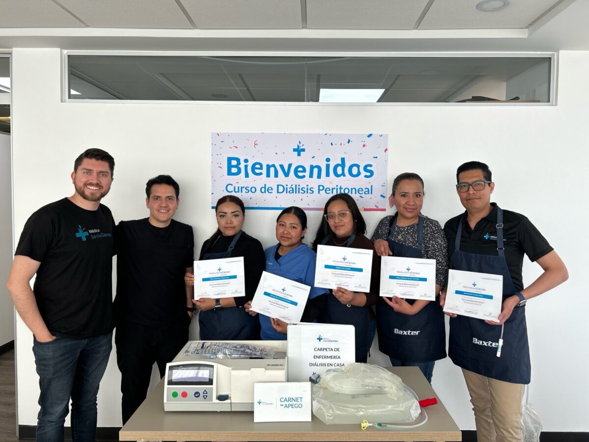 Curso de Diálisis Peritoneal de Médica Santa Carmen